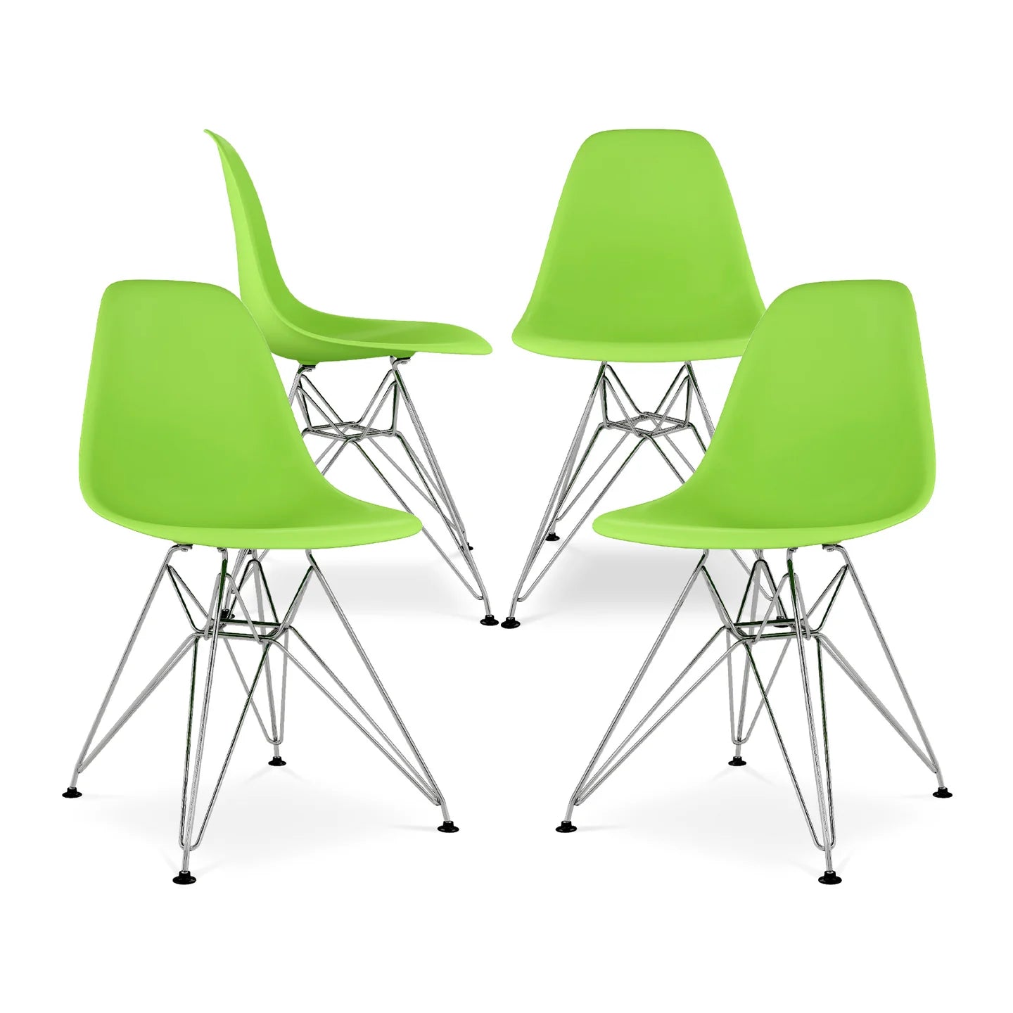 Tower Dining Chair, Green By World Modern Design | Dining Chairs | Modishstore - 7