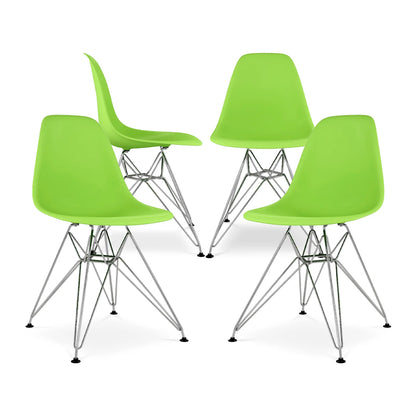 Tower Dining Chair, Green By World Modern Design | Dining Chairs | Modishstore - 7
