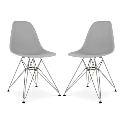Tower Dining Chair, Gray By World Modern Design | Dining Chairs | Modishstore - 6