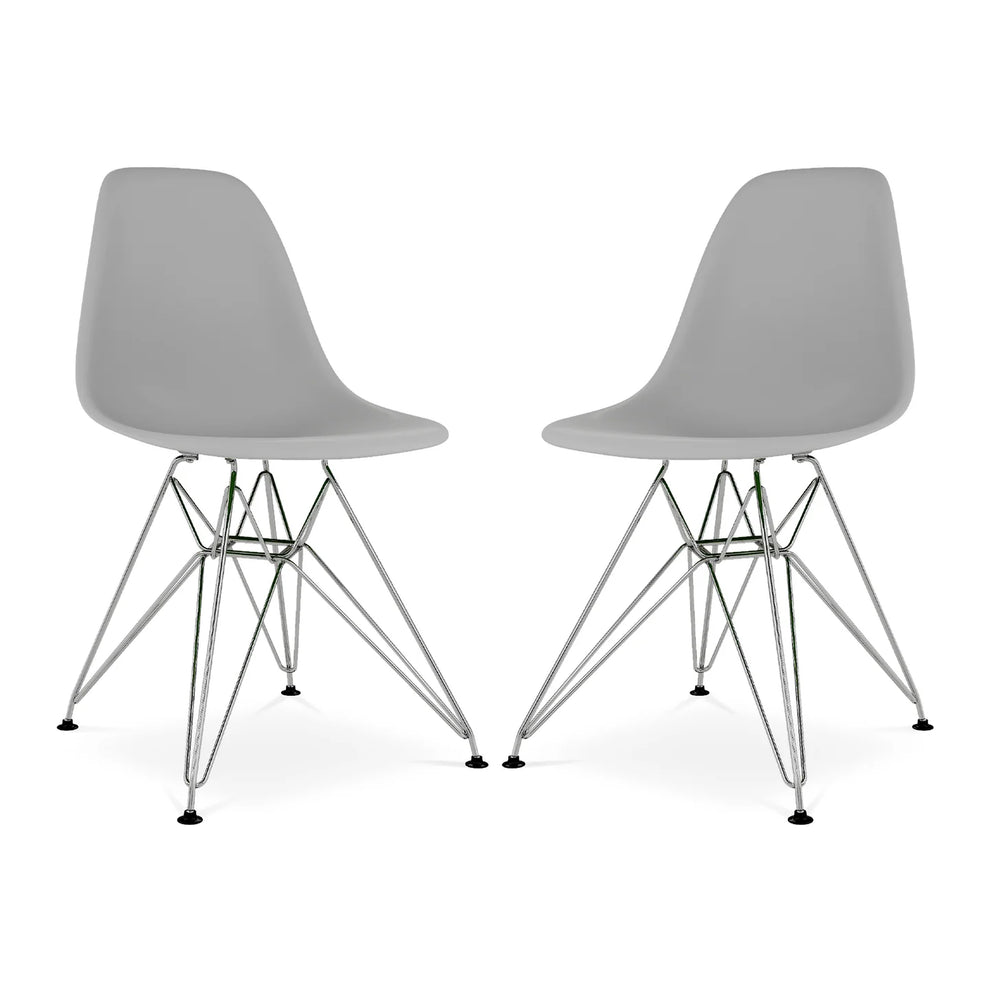 Tower Dining Chair, Gray By World Modern Design | Dining Chairs | Modishstore - 6