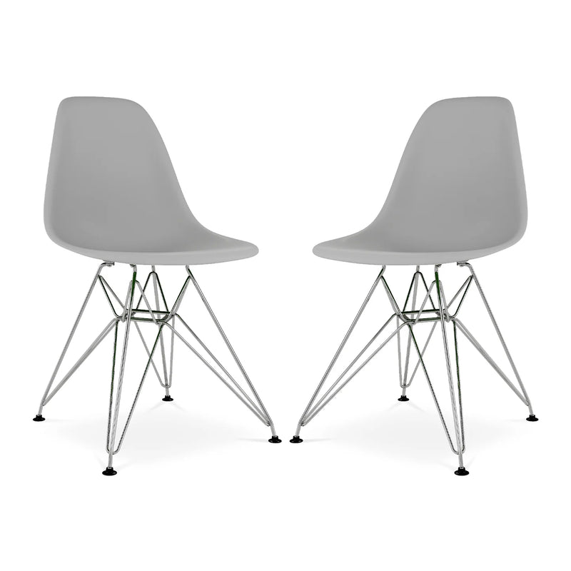 Tower Dining Chair, Gray By World Modern Design | Dining Chairs | Modishstore - 6