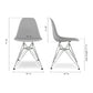 Tower Dining Chair, Gray By World Modern Design | Dining Chairs | Modishstore - 5