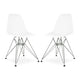 Tower Dining Chair, White By World Modern Design | Dining Chairs | Modishstore - 7