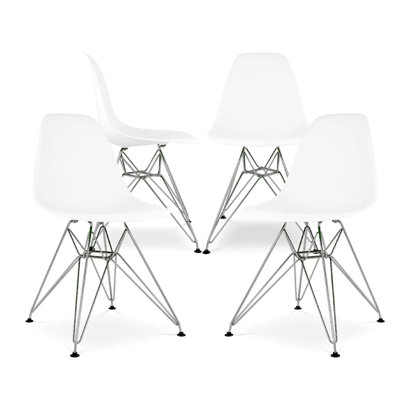 Tower Dining Chair, White By World Modern Design | Dining Chairs | Modishstore - 8