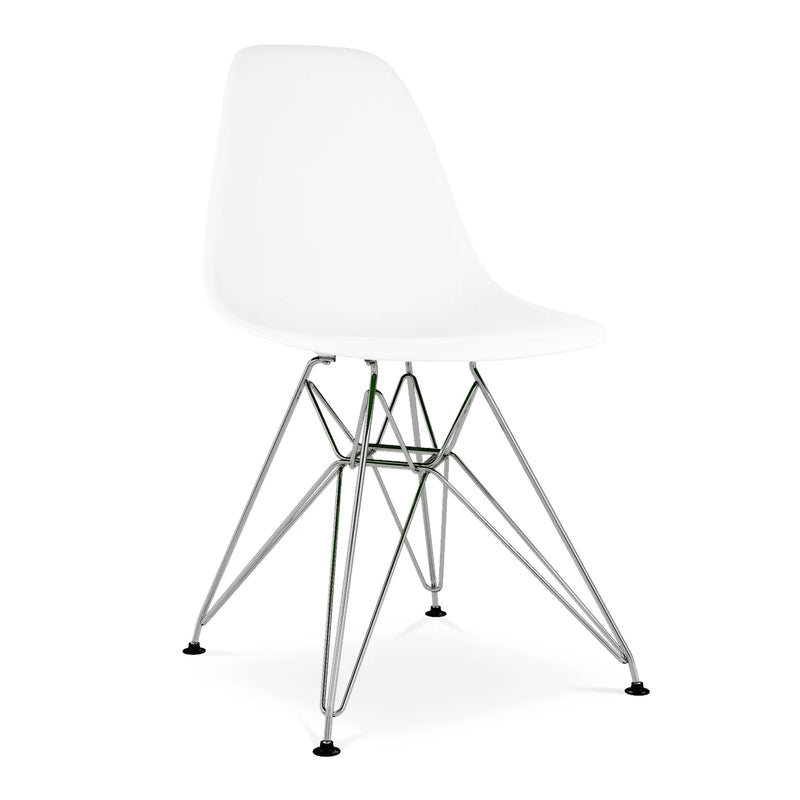 Tower Dining Chair, White By World Modern Design | Dining Chairs | Modishstore - 2