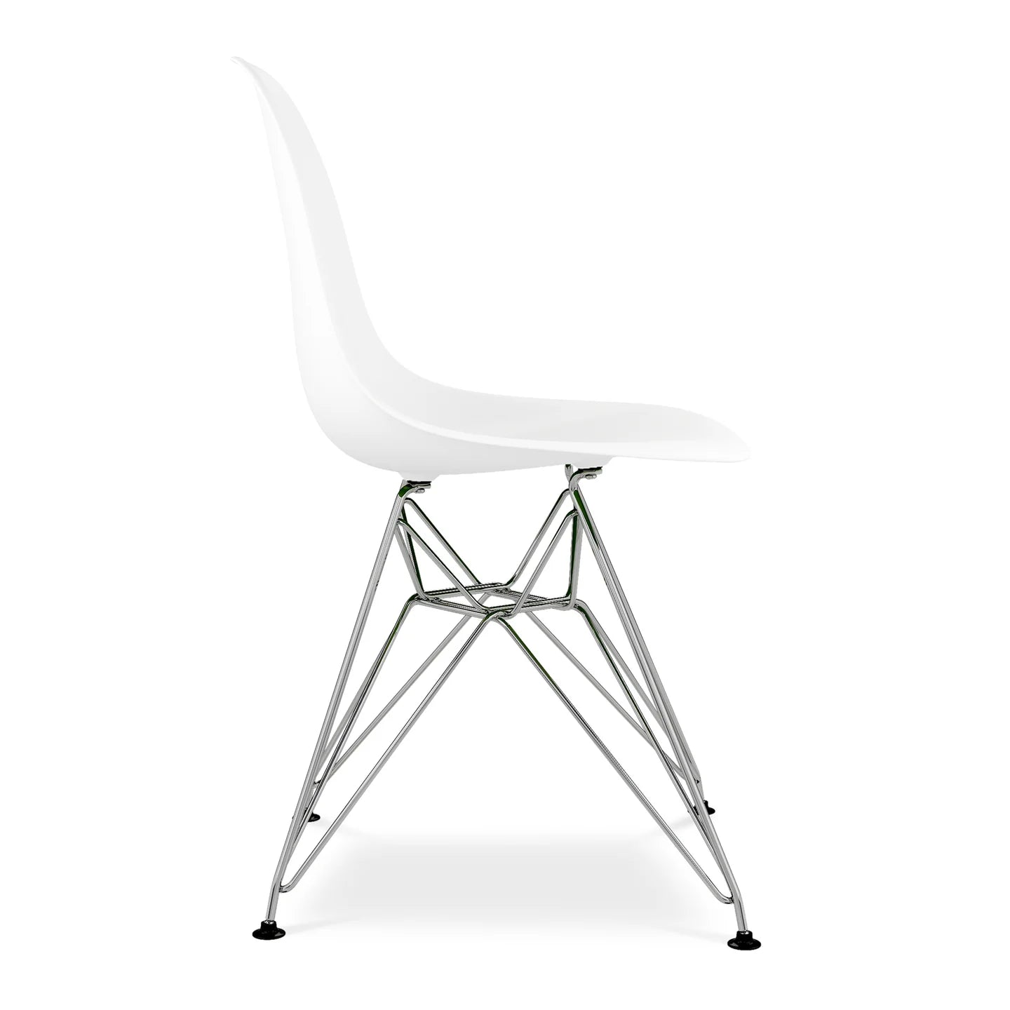 Tower Dining Chair, White By World Modern Design | Dining Chairs | Modishstore - 3