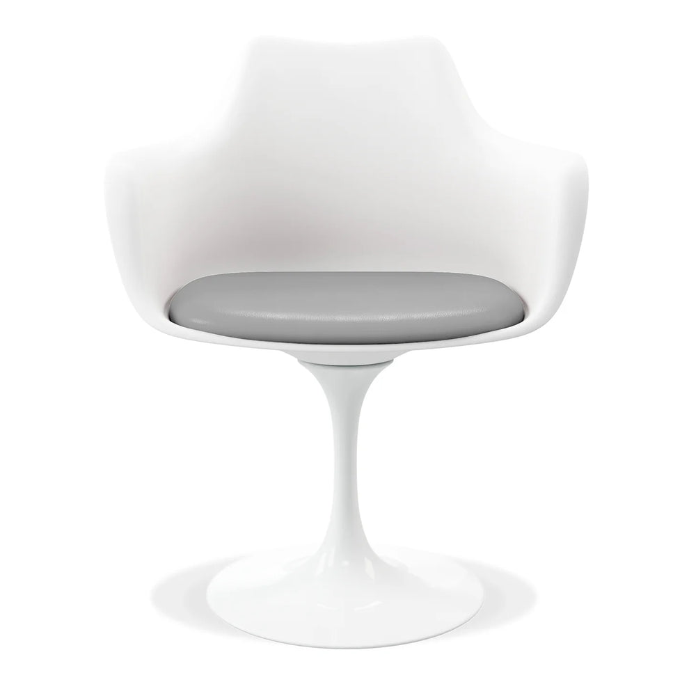 Rose Arm Chair - Gray By World Modern Design | Dining Chairs | Modishstore