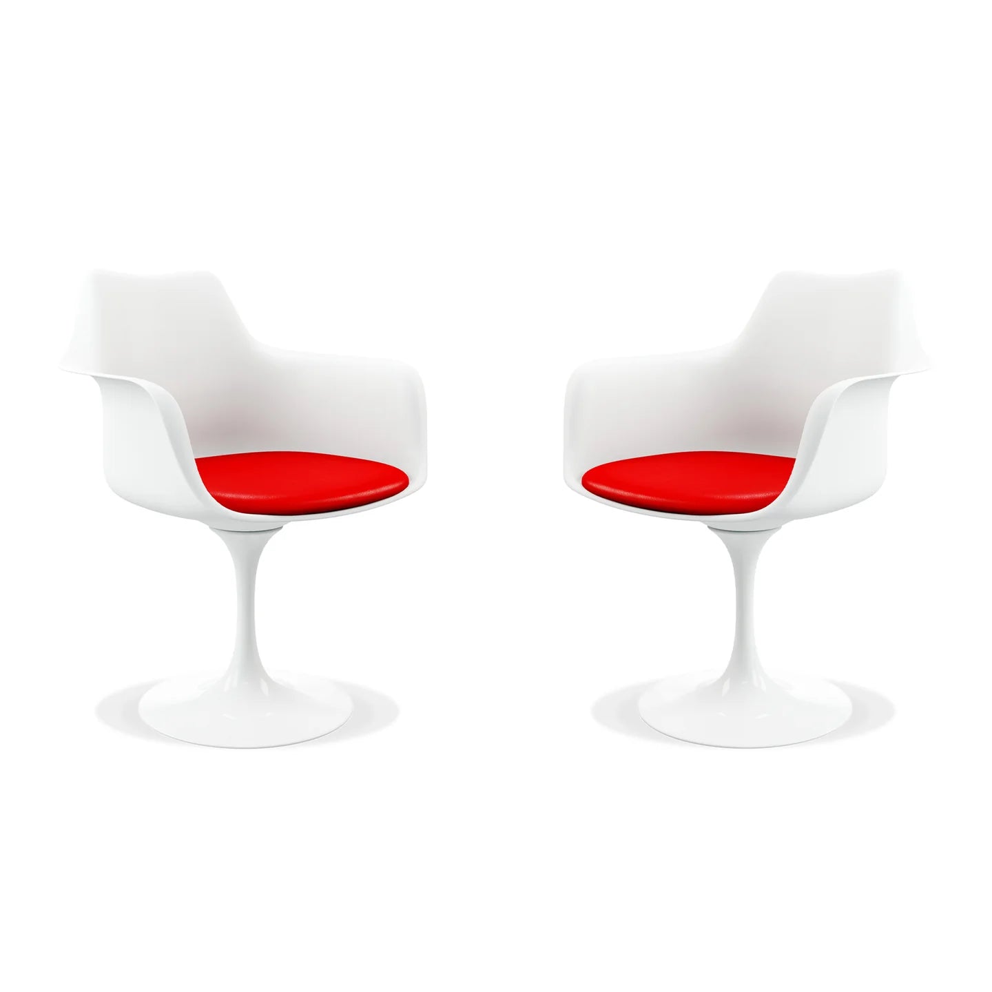 Rose Arm Chair - Red By World Modern Design | Dining Chairs | Modishstore - 7