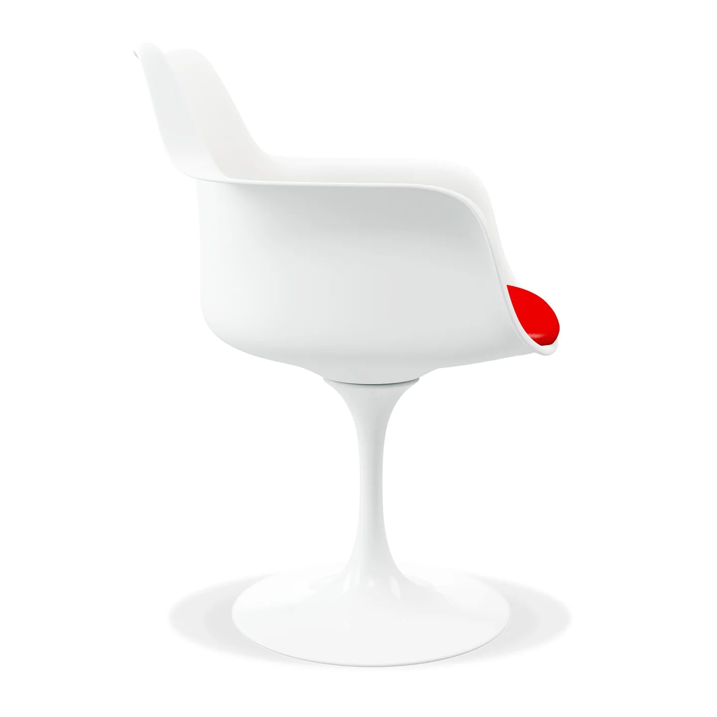Rose Arm Chair - Red By World Modern Design | Dining Chairs | Modishstore - 4
