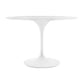 Rose 48" Round Fiberglass Dining Table By World Modern Design | Dining Tables | Modishstore - 5