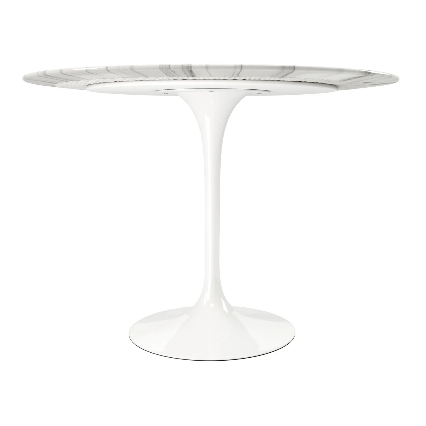 Rose 40" Round Marble Dining Table By World Modern Design | Dining Tables | Modishstore - 8