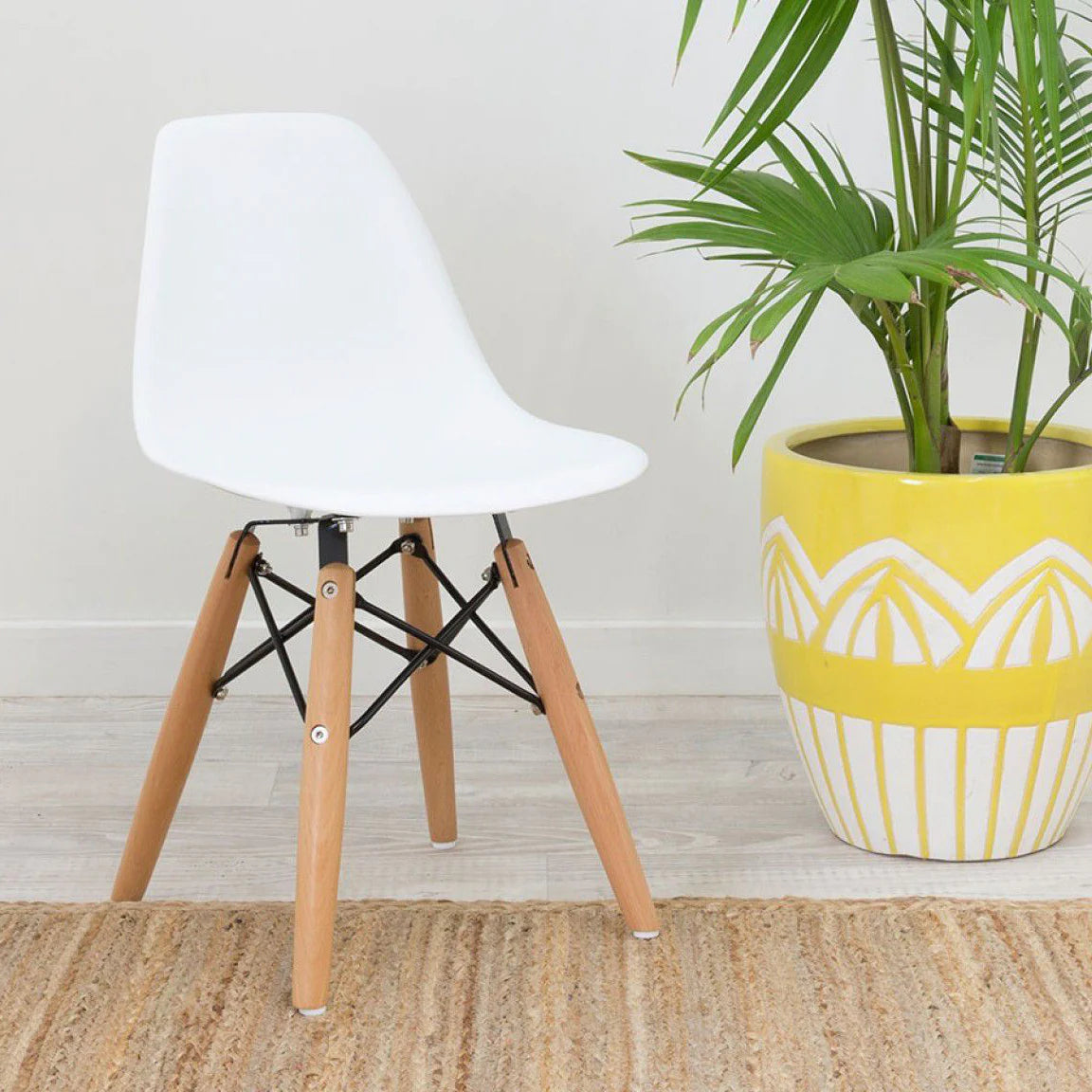 Kids Playroom Chair, White By World Modern Design | Kids Chairs | Modishstore - 3