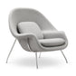 Haven Lounge Chair & Ottoman, Light Gray By World Modern Design | Lounge Chairs | Modishstore - 5
