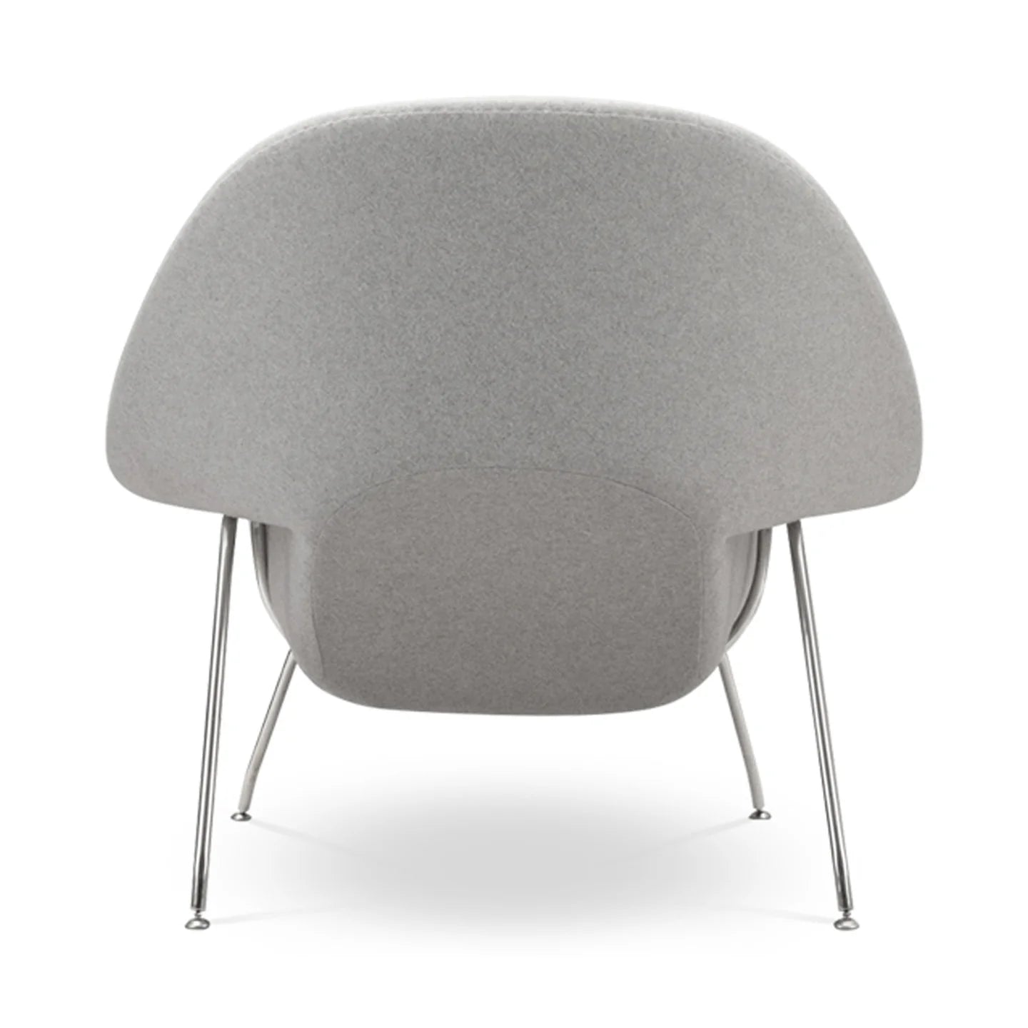 Haven Lounge Chair & Ottoman, Light Gray By World Modern Design | Lounge Chairs | Modishstore - 3