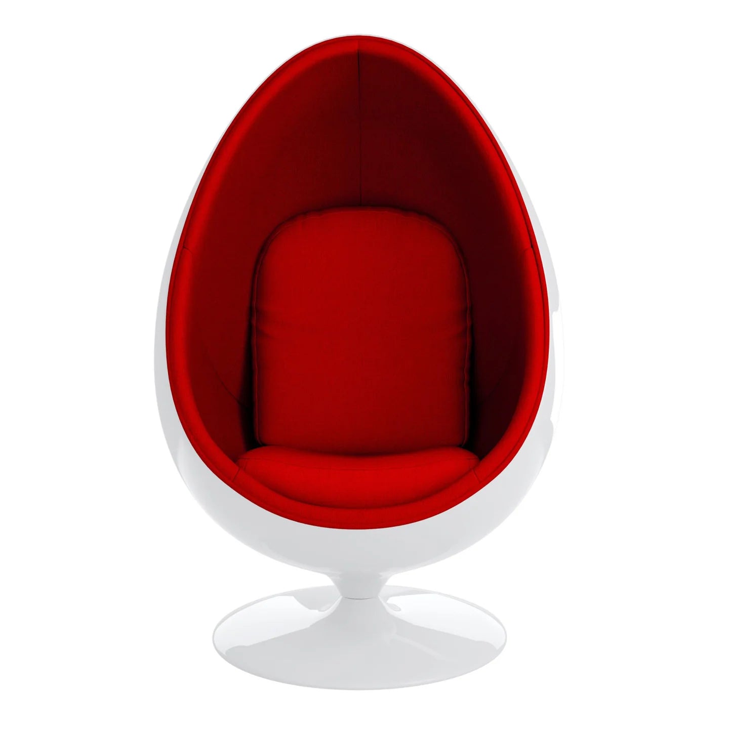 Easter Egg Chair, Red By World Modern Design | Lounge Chairs | Modishstore - 5