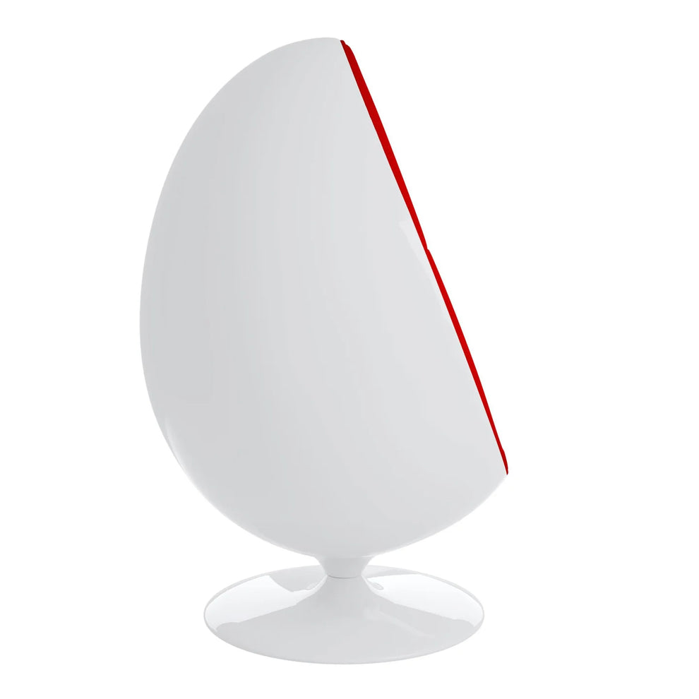 Easter Egg Chair, Red By World Modern Design | Lounge Chairs | Modishstore - 3