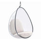 Scoop Hanging Chair - White By World Modern Design | Outdoor Porch Swings | Modishstore
