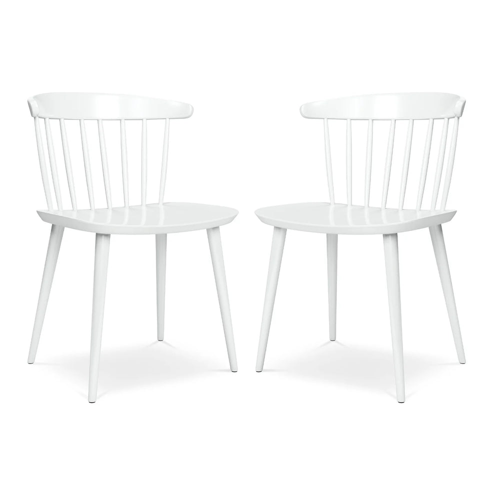 Brook Dining Chair, White By World Modern Design | Dining Chairs | Modishstore - 7