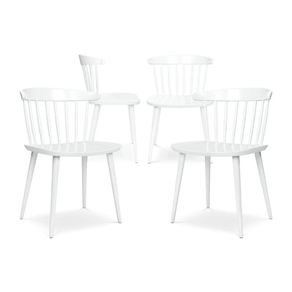 Brook Dining Chair, White By World Modern Design | Dining Chairs | Modishstore - 8