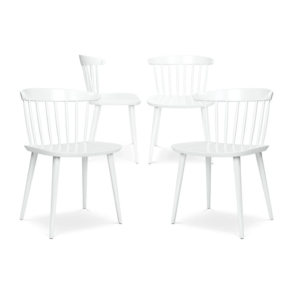Brook Dining Chair, White By World Modern Design | Dining Chairs | Modishstore - 8