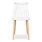 Spindle Dining Chair, White By World Modern Design | Dining Chairs | Modishstore
