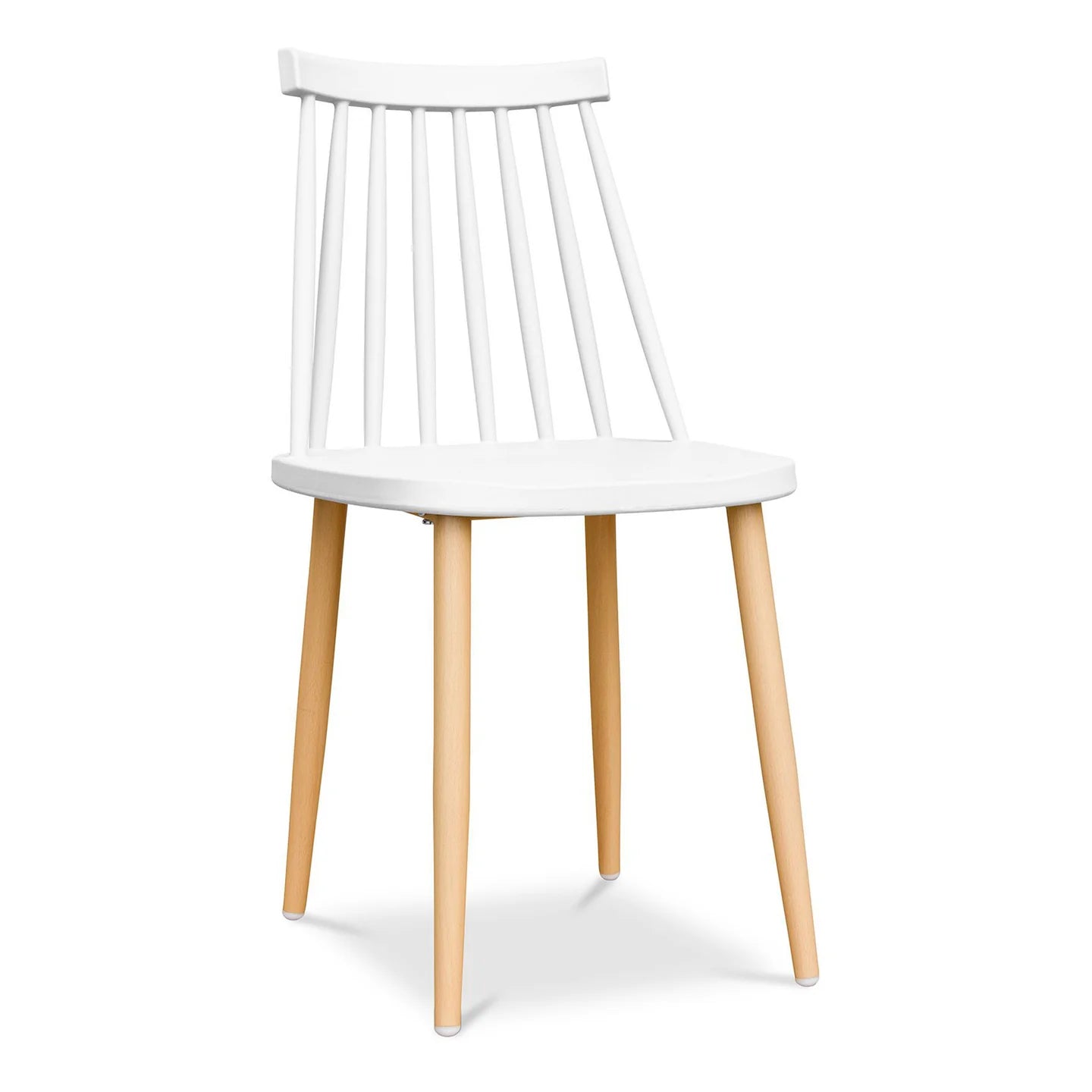 Spindle Dining Chair, White By World Modern Design | Dining Chairs | Modishstore - 2