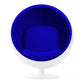 Ball Chair, Blue By World Modern Design | Lounge Chairs | Modishstore - 5
