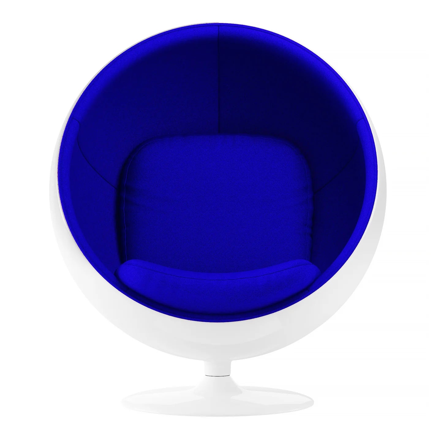 Ball Chair, Blue By World Modern Design | Lounge Chairs | Modishstore - 5
