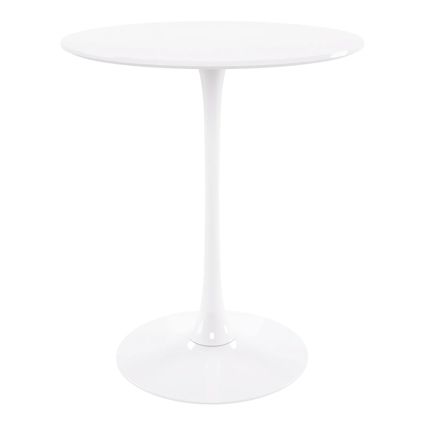 Rose 35.5" Round Wood Top Bar Table By World Modern Design | Bar Tables | Modishstore
