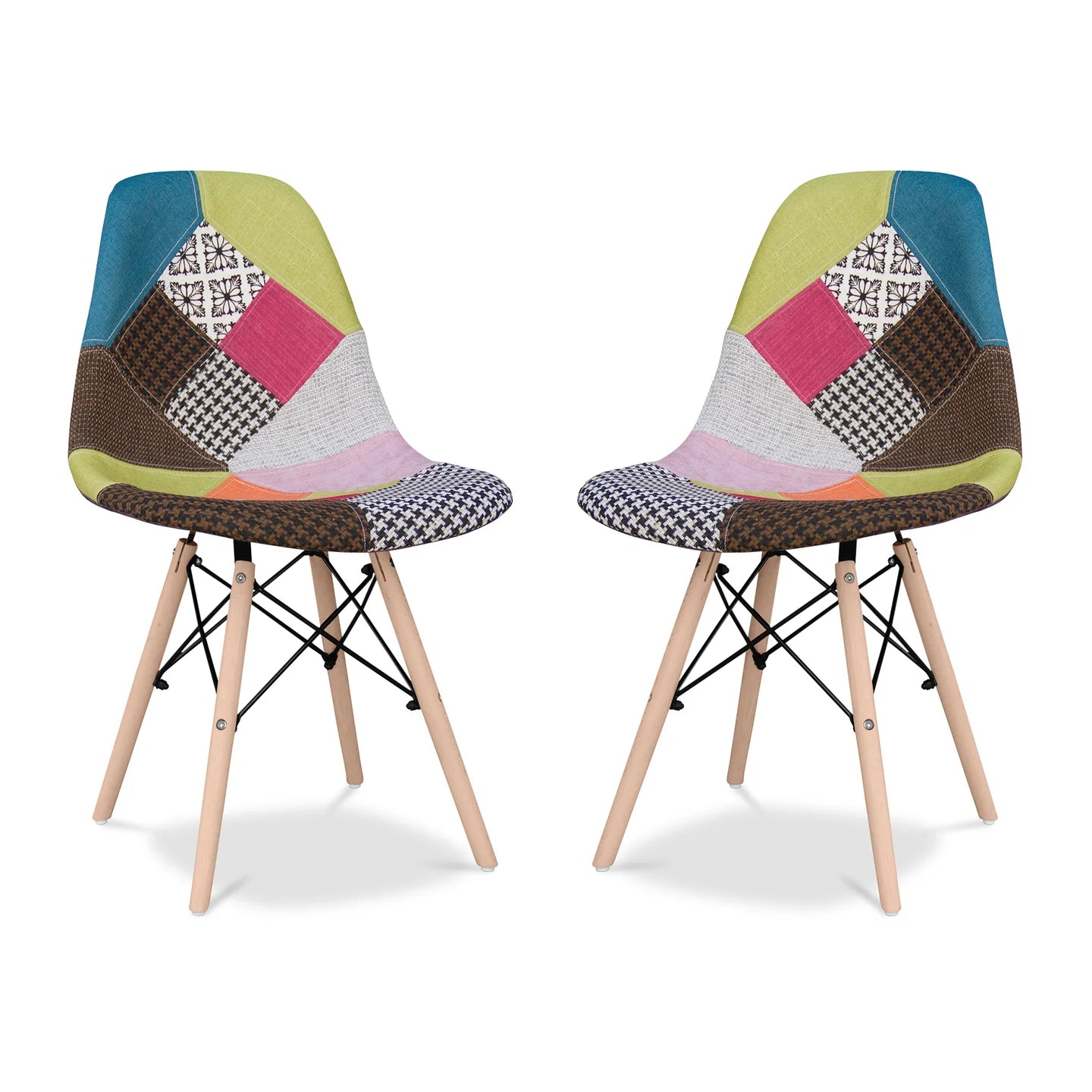 Pyramid Dining Chair, Multi By World Modern Design | Dining Chairs | Modishstore - 9