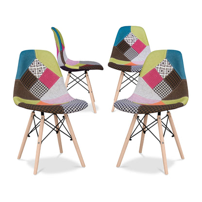 Pyramid Dining Chair, Multi By World Modern Design | Dining Chairs | Modishstore - 10