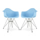 Tower Armchair, Blue By World Modern Design | Dining Chairs | Modishstore - 6