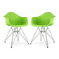 Tower Armchair, Green By World Modern Design | Dining Chairs | Modishstore - 6
