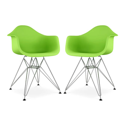 Tower Armchair, Green By World Modern Design | Dining Chairs | Modishstore - 6
