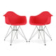 Tower Armchair, Red By World Modern Design | Dining Chairs | Modishstore - 6