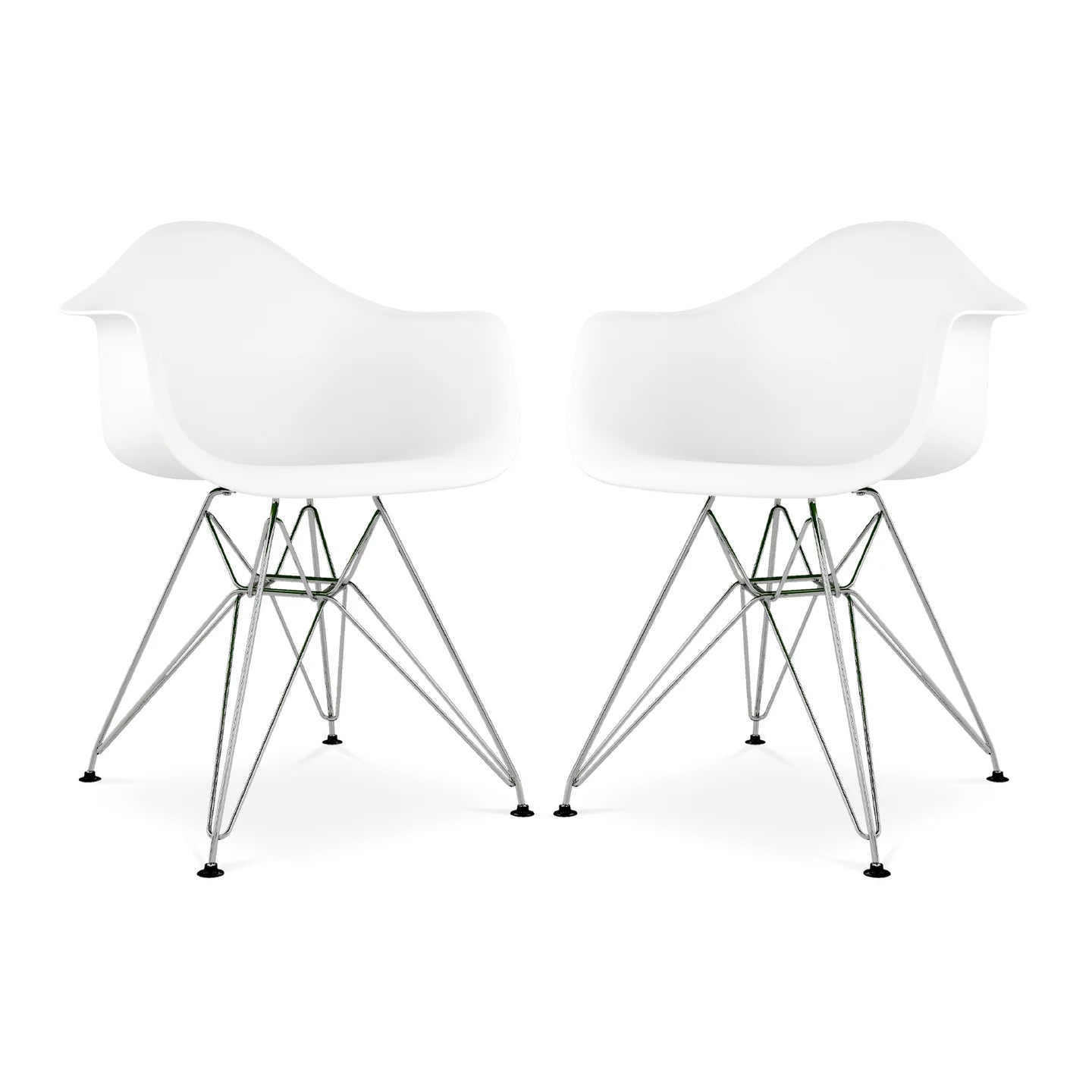 Tower Armchair, White By World Modern Design | Dining Chairs | Modishstore - 6