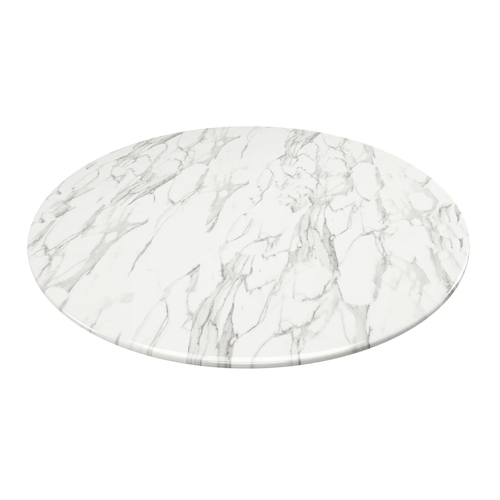 Rose 40" Round Marble Dining Table, Gold Base By World Modern Design | Dining Tables | Modishstore - 4