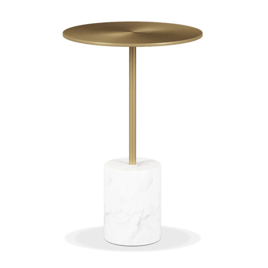 Poke Side Table, Gold By World Modern Design | Side Tables | Modishstore