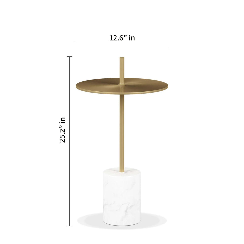 Poke Side Table, Gold By World Modern Design | Side Tables | Modishstore - 2