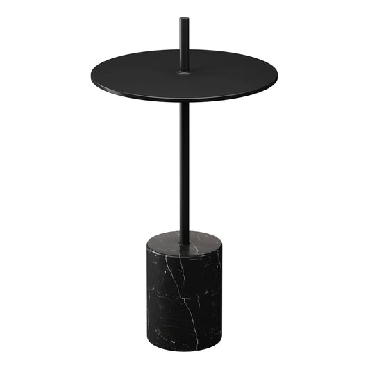 Poke Side Table With Handle, Black By World Modern Design | Side Tables | Modishstore