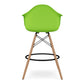 Pyramid Counter Stool With Arms, Green By World Modern Design | Counter Stools | Modishstore - 2
