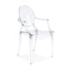 Crystal Armchair, Clear By World Modern Design | Dining Chairs | Modishstore - 6