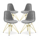 Tower Dining Chair, Gray Velvet By World Modern Design | Dining Chairs | Modishstore - 6