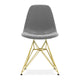 Tower Dining Chair, Gray Velvet By World Modern Design | Dining Chairs | Modishstore