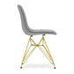 Tower Dining Chair, Gray Velvet By World Modern Design | Dining Chairs | Modishstore - 2