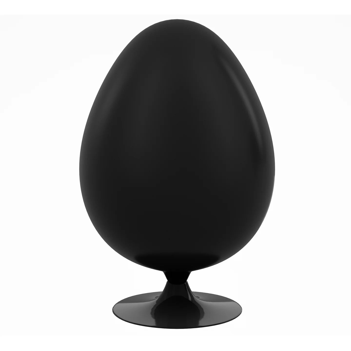 Easter Egg Chair, Blue & Black By World Modern Design | Lounge Chairs | Modishstore - 2