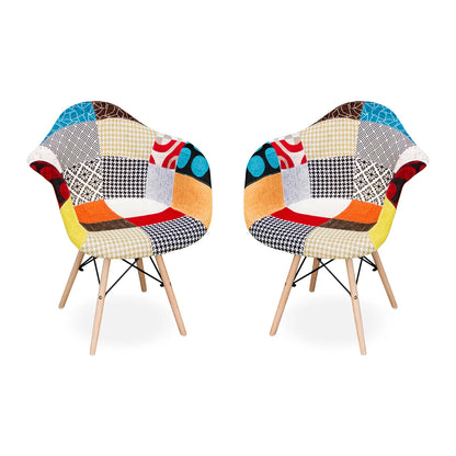 Pyramid Armchair, Multi By World Modern Design | Dining Chairs | Modishstore - 6