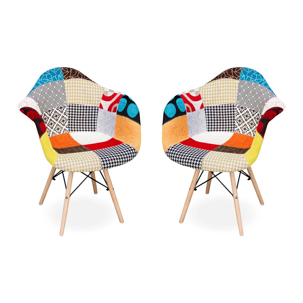 Pyramid Armchair, Multi By World Modern Design | Dining Chairs | Modishstore - 6