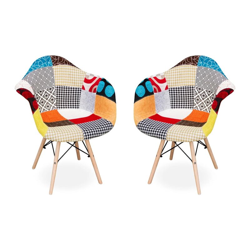 Pyramid Armchair, Multi By World Modern Design | Dining Chairs | Modishstore - 6