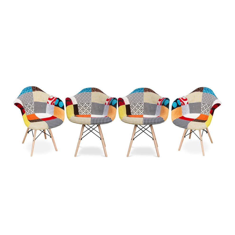 Pyramid Armchair, Multi By World Modern Design | Dining Chairs | Modishstore - 7